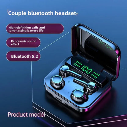 Wireless Bluetooth Earphones with Stylish Charging Case - ZeeTec Store