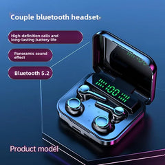 Wireless Bluetooth Earphones with Stylish Charging Case