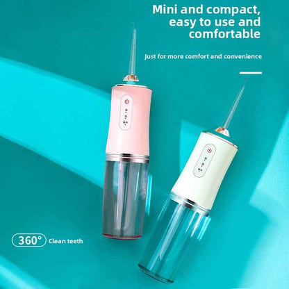 Portable Oral Irrigator Water Flosser