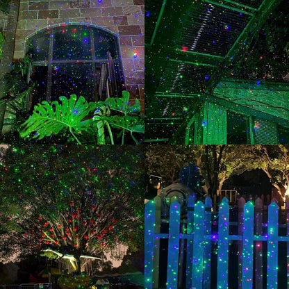Outdoor Waterproof Laser Projection Light with Starry Effect Festive Season