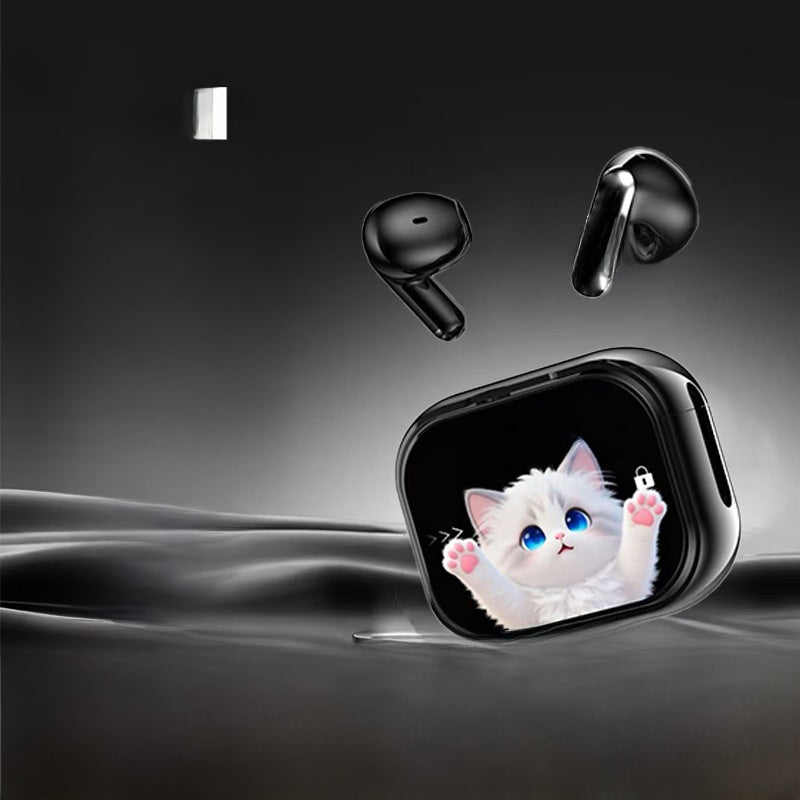 Noise reduction half ear AI smart translation Bluetooth headset