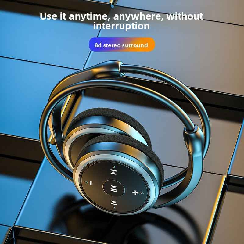 Wireless Bluetooth Sports Headset with FM and TF Playback