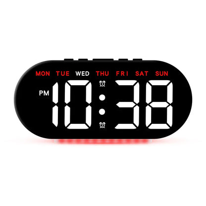 LED Digital Alarm Clock with Date Display - Stylish and Functional Timekeeping - ZeeTec Store