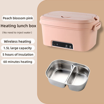 Portable USB Electric Heating Lunch Box with Rechargeable Battery