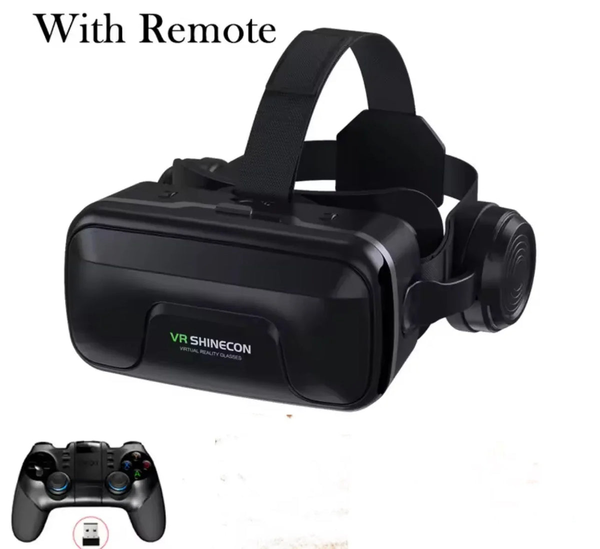 VR Shinecon 10.0 3D Glasses Headset for Immersive Smartphone Video Games - ZeeTec Store