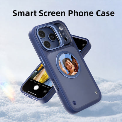 Smart secondary screen iPhone case selfie DIY wallpaper