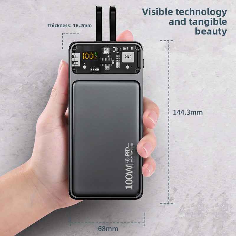 Power bank with ultra-large capacity