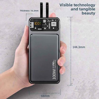 Power bank with ultra-large capacity