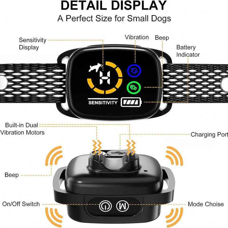 Smart Vibration Dog Training Collar