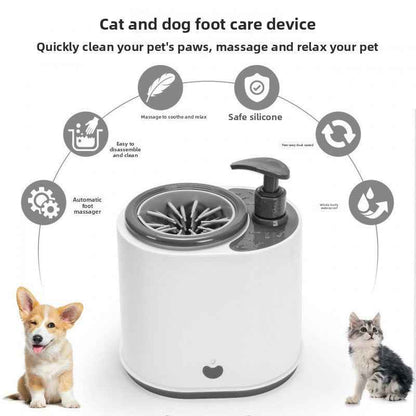 Electric Pet Foot Cleaning Cup Device