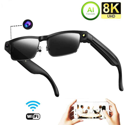 Smart AI Photo Glasses with Bluetooth
