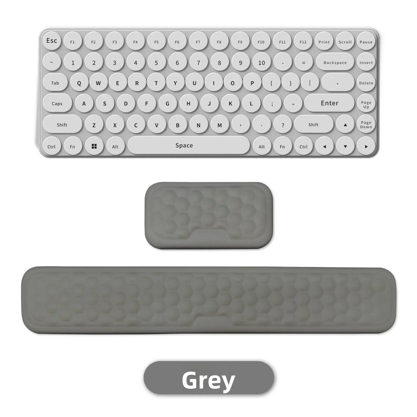 Ergonomic Keyboard Wrist Rest with Mouse Pad for Ultimate Comfort - ZeeTec Store