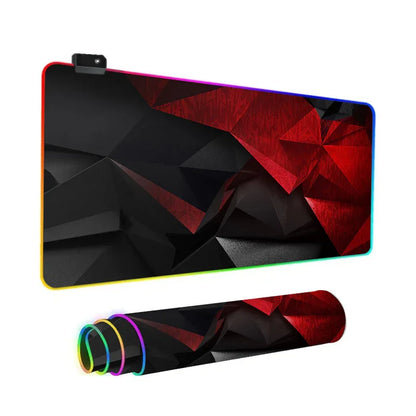 Colorful LED Mouse Pad for Enhanced Gaming Experience - Super Large Luminous Design - ZeeTec Store