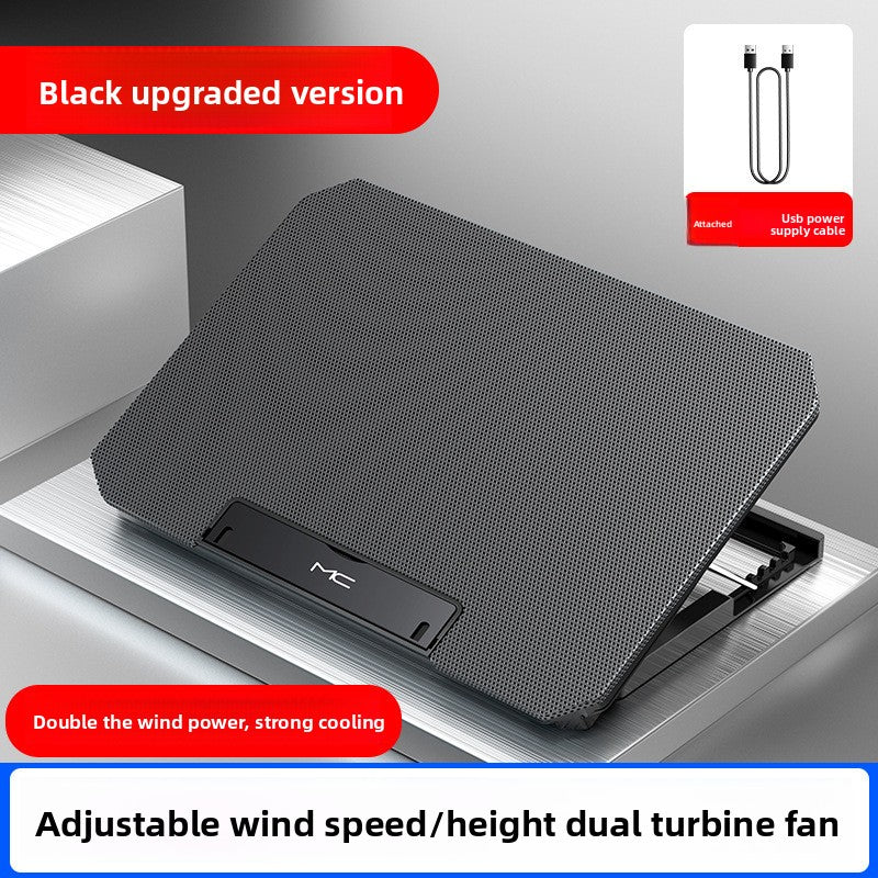 Adjustable Laptop Cooling Stand with Multi-Fan