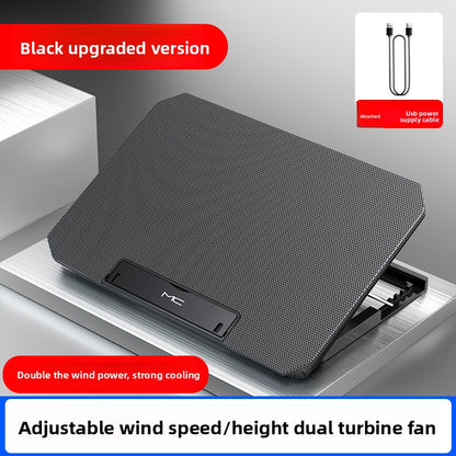 Adjustable Laptop Cooling Stand with Multi-Fan