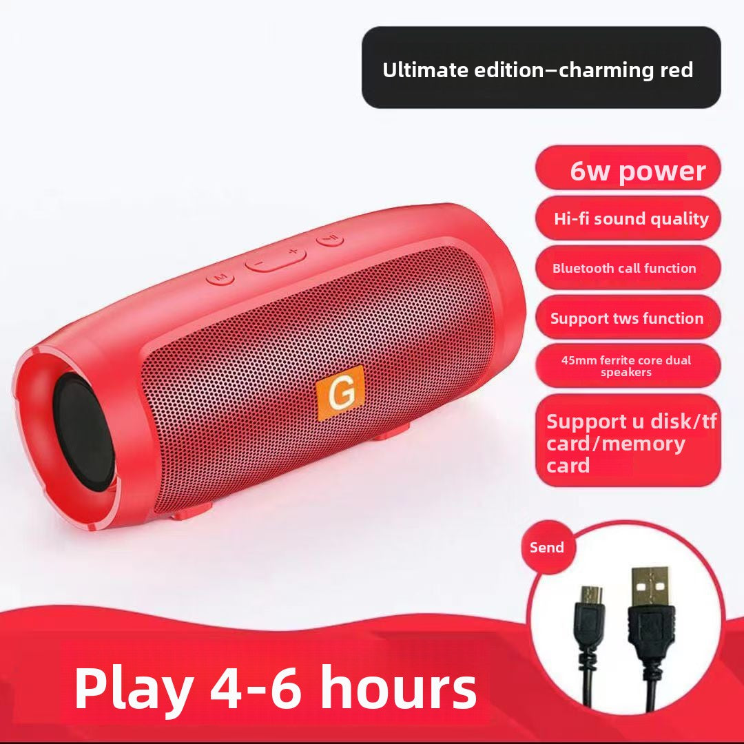 Portable Bluetooth Speaker 10W with Enhanced Bass