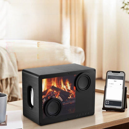 Transparent Floating Lyrics Bluetooth Speaker - Experience Music Like Never Before - ZeeTec Store