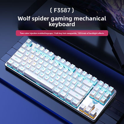 Tarantula F3587 Mechanical Keyboard - Wired Performance for Gamers