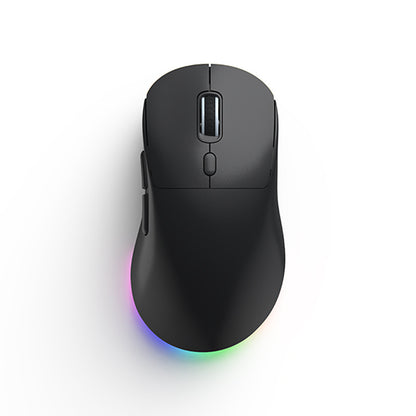 Dual Mode Wireless Gaming Mouse with RGB Lighting High Precision