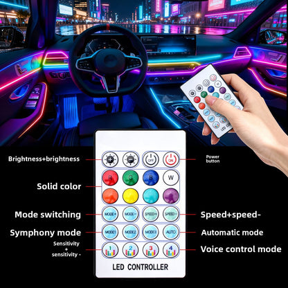 Car Door Frame Colorful LED Ambient Light Strip