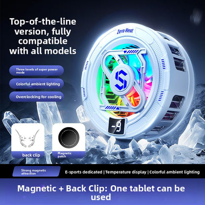 Magnetic Semiconductor Frost Phone Cooler with Digital Display