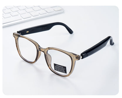 Smart Bluetooth Glasses with Color-Changing Lenses and Wireless Headphones