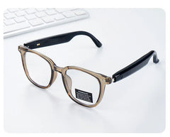 Smart Bluetooth Glasses with Color-Changing Lenses, Touch Control, Noise Reduction Dual Speakers, Lightweight Design, and Multi-Functional Support for Music, Navigation, and Voice Assistant