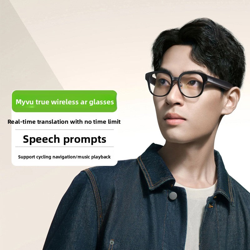 MYVU AR Smart Glasses Text Lens Display  Speech Teleprompter Real-Time Translation