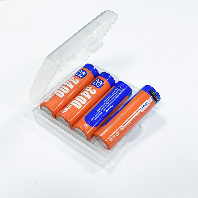 5 battery USB rechargeable lithium battery