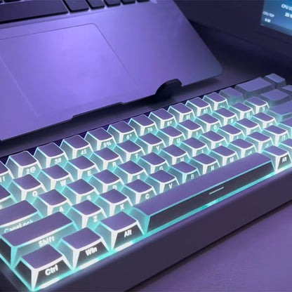 PBT Mechanical Keyboard RGB with Double Shot Design and Backlight