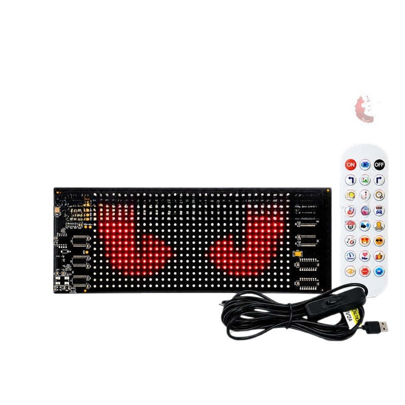 Smart DIY Display Light Flexible Soft LED Screen. Freely program text, animations, and patterns