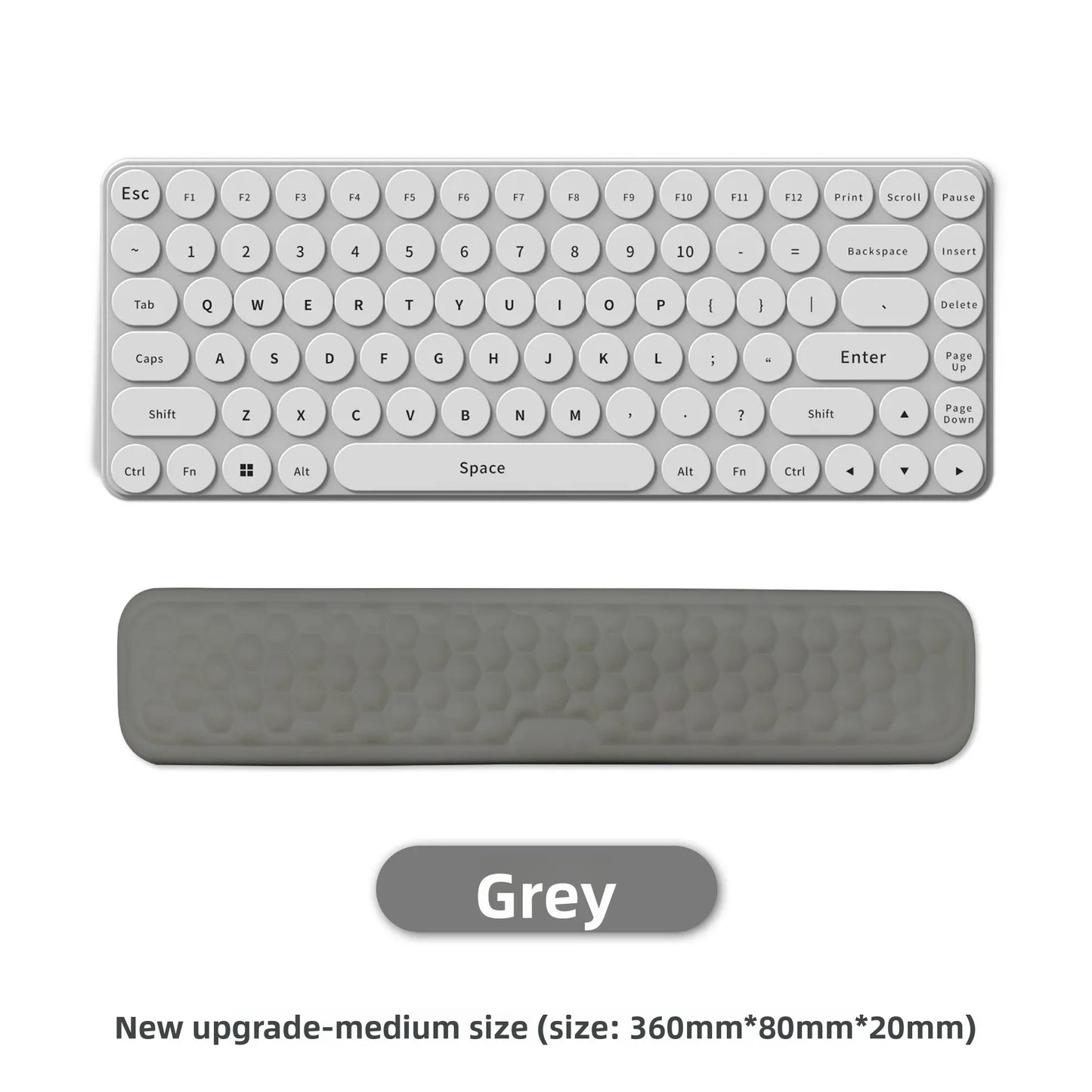 Ergonomic Keyboard Wrist Rest with Mouse Pad for Ultimate Comfort - ZeeTec Store