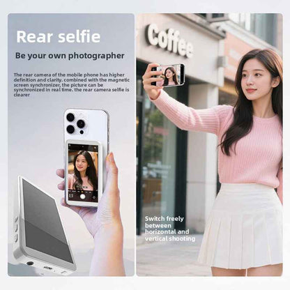 Portable Wireless Phone Projector with Magnetic Suction