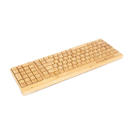 Bamboo wooden mouse and keyboard - ZeeTec Store