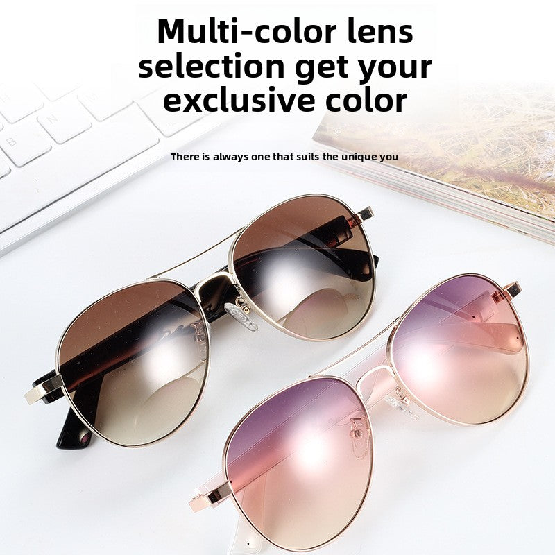 Smart Bluetooth glasses with UV protection Lightweight Bluetooth Audio Calls Music