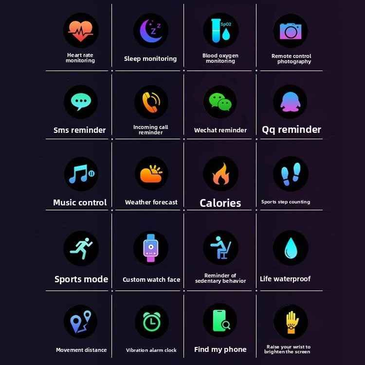 M8 Smart Bracelet with Pedometer and Alarm
