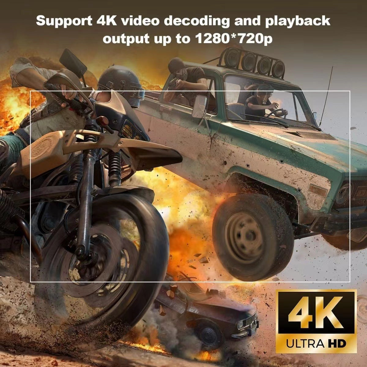 Portable Android 4K Home Projector
