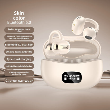AI Translation Bluetooth Sports Ear Clips Headset