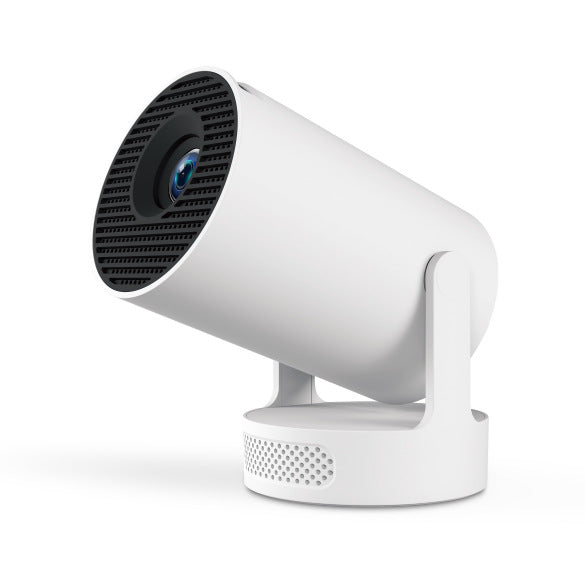 HY300 Ultra Portable 4K Home Projector with Built-in Speakers and HDMI Support. Compact and lightweight, easy to carry for home or outdoor entertainment