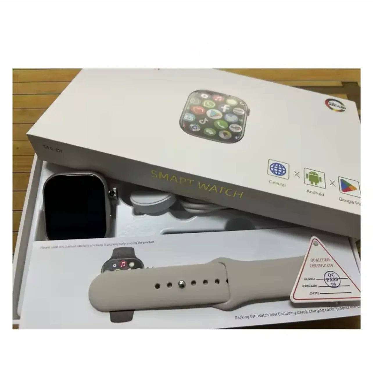 2.06” HD Smartwatch with SIM; Camera & Play Store Apps — Your Phone on Your Wrist - ZeeTec Store