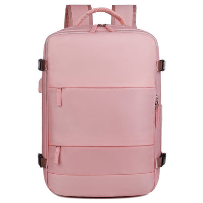 Expandable Travel Backpack with Laptop Compartment