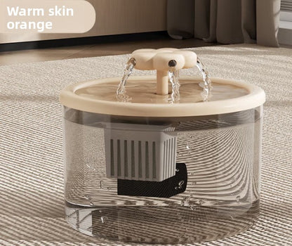 Automatic Pet Water Dispenser with Quiet Pump and Filter