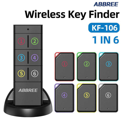 Home Anti-Lost Device - Remote Control & 6 Keys