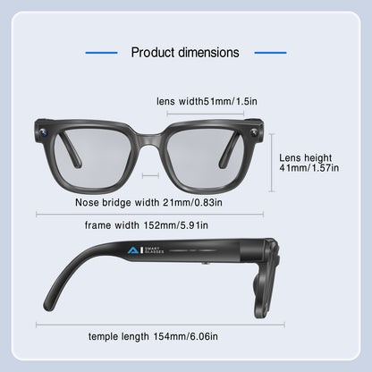 Smart Translation Glasses with Camera and Bluetooth