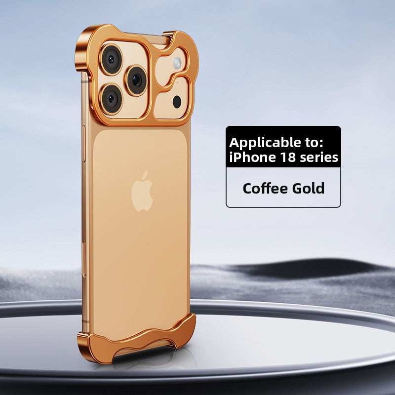 Metal Frameless Phone Case with HD Lens Protection