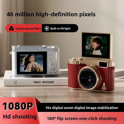 Flip-Up 4K Ultra Clear Digital Camera Wide-Angle Lens