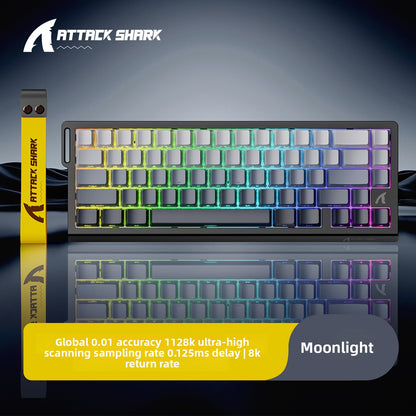 Attack Shark X68HE Pro Magnetic Axis RGB Gaming Mechanical Keyboard