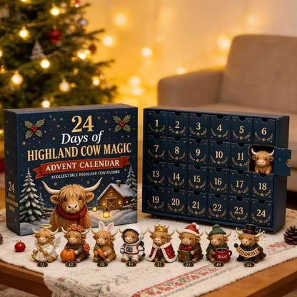 24 Days Christmas Magic Advent Calendar with Animal Blind Boxes