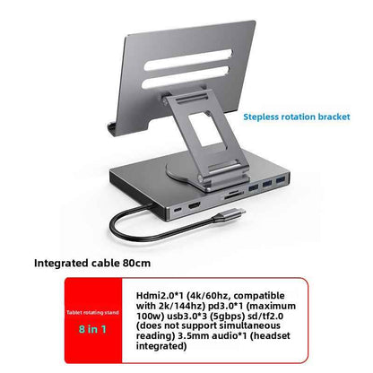 Laptop Docking Station with HDMI Ethernet USB Hub