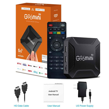 Android TV Box with 8K Support Dual-Band WiFi